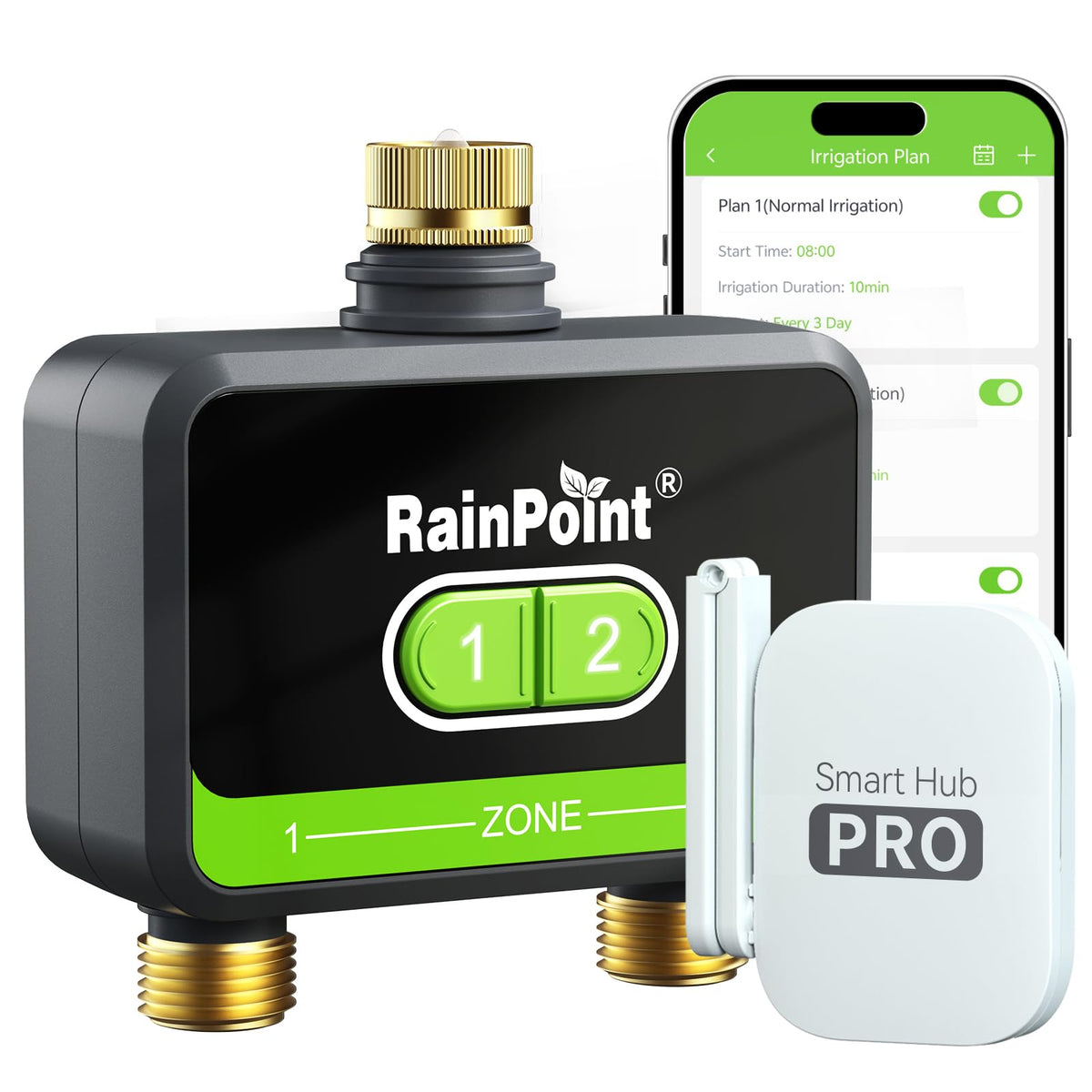 2-Zone WiFi Water Timer, App Control