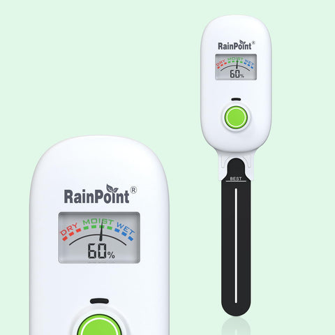Smart Soil Moisture Meter, Optional WiFi Hub for App