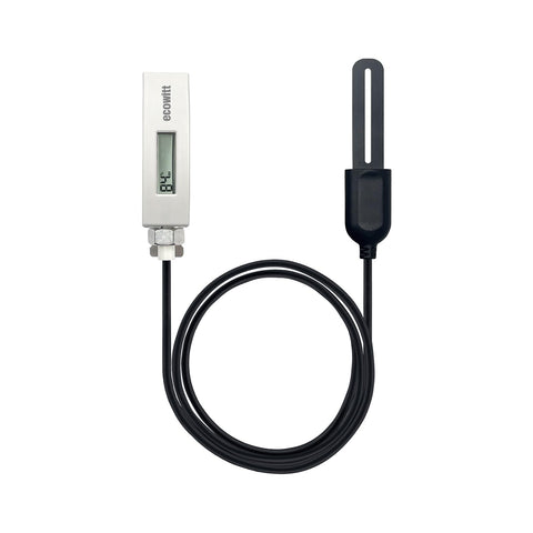 WH51L Soil Moisture Sensor with 1m/3.28ft PVC Wire Probe