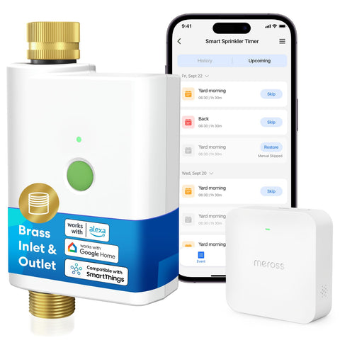 meross WiFi Water Timer for Garden Hose