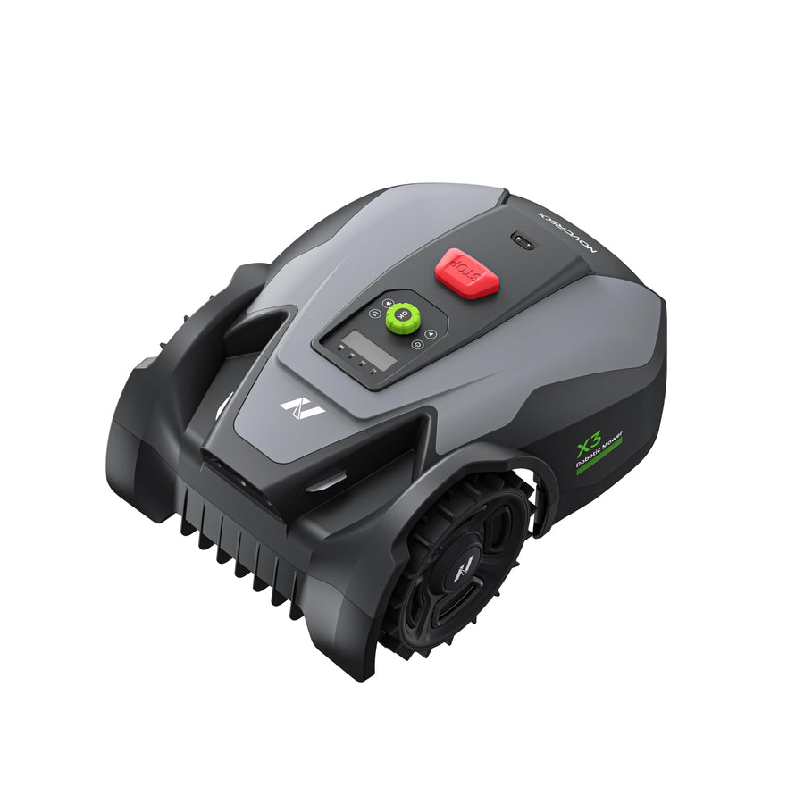 X3 Robot Lawn Mower with RTK+Dual AI Vision, APP Control