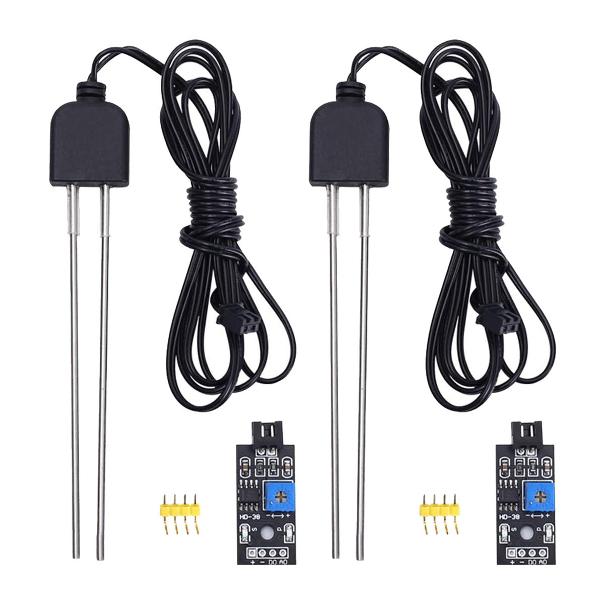 2 Sets Resistive Soil Moisture Meter