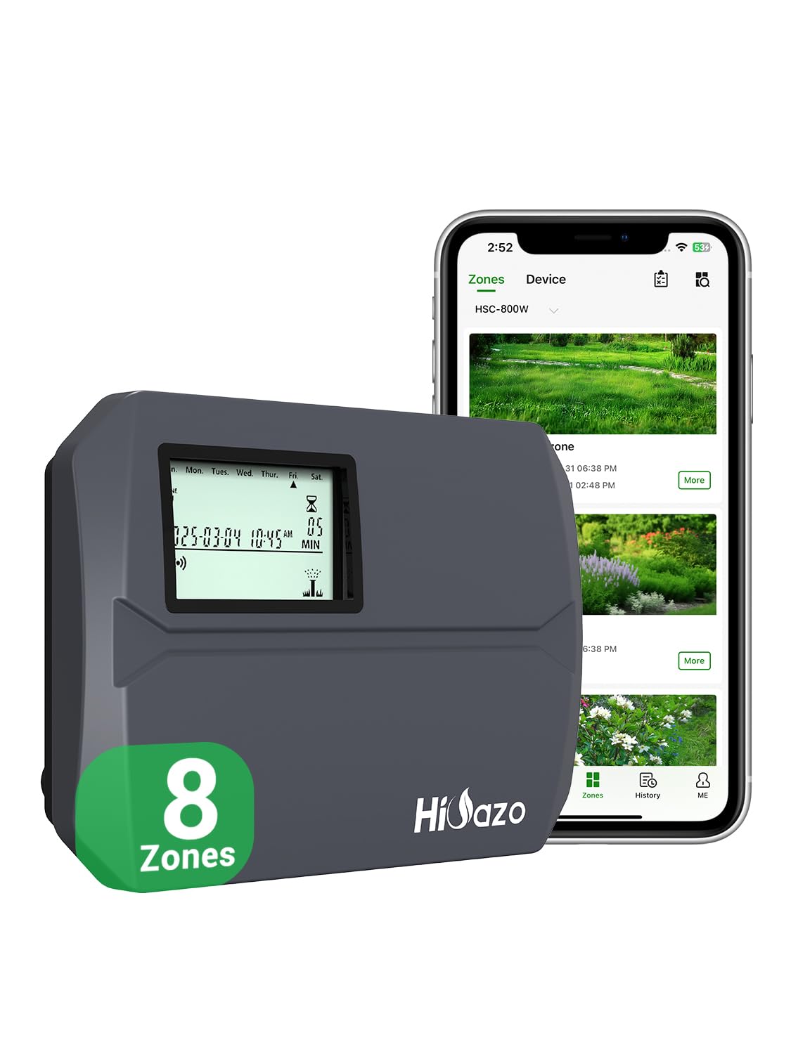 Smart Sprinklers Controller WiFi, 8 Zone + 16 Plans