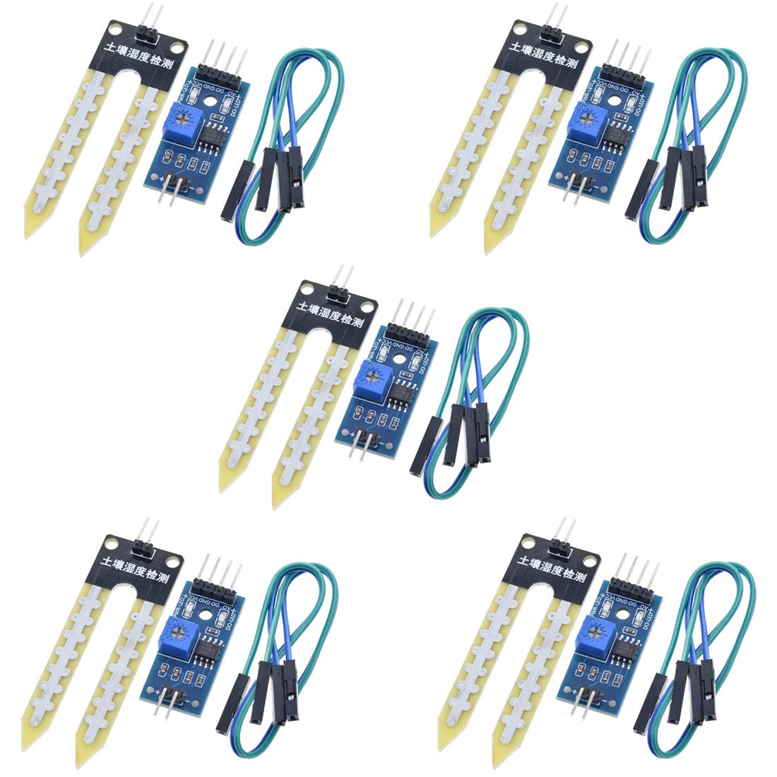 5pcs LM393 3.3V-5V Soil Moisture Detect Sensor Soil