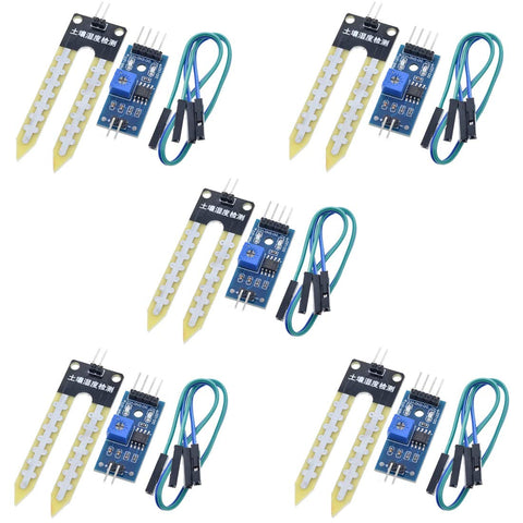 5pcs LM393 3.3V-5V Soil Moisture Detect Sensor Soil