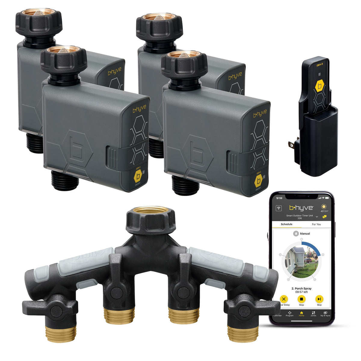 21207 B-hyve Gen 2 Smart Hose Watering Timer