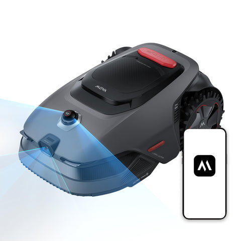 LiDAX Ultra 1000 Robot Lawn Mower Wire Free for 1/4 Acre
