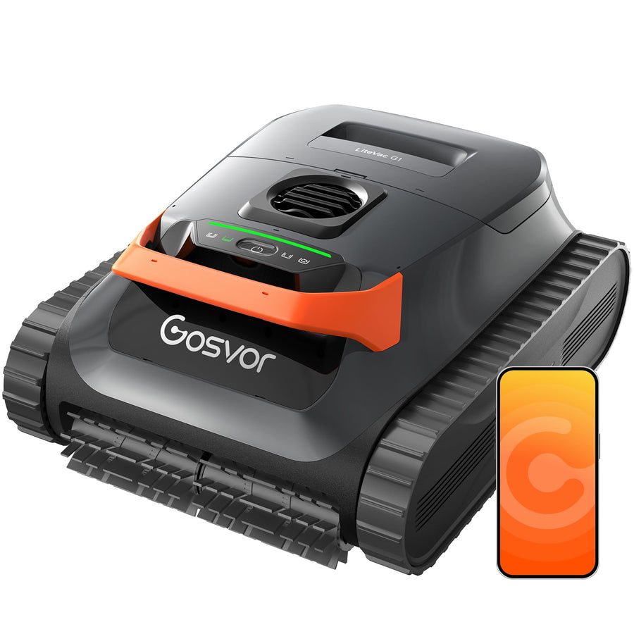 Pool Vacuum LiteVac G1, Smart Navigation & App