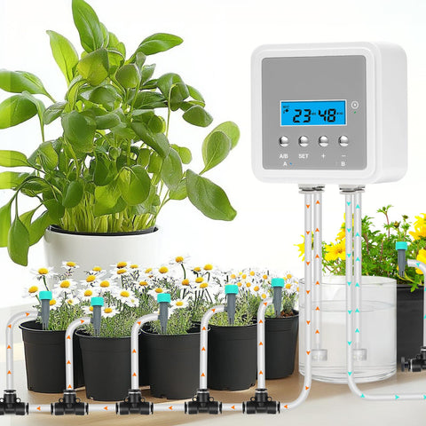 Smart Automatic Plant Watering System for 20 Pots