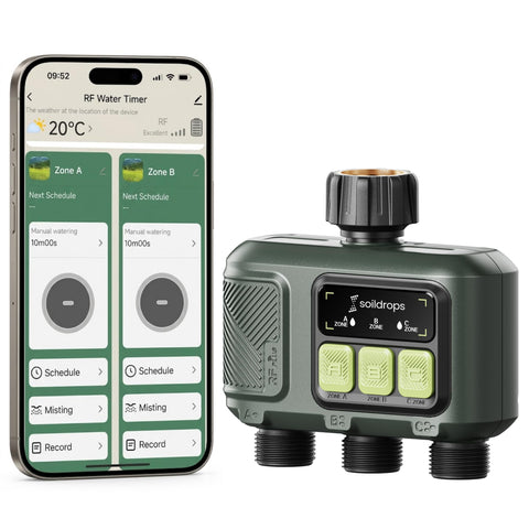 WiFi Water Timer Smart Irrigation Controller with Gateway