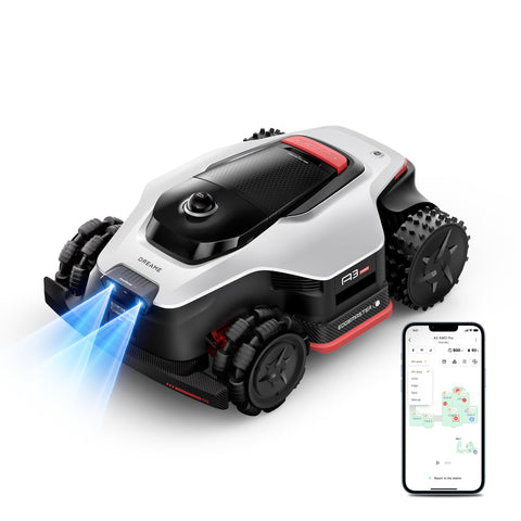 LiDAR Robot Lawn Mower A3 AWD Pro 3500 Wire-Free 0.87 Acre