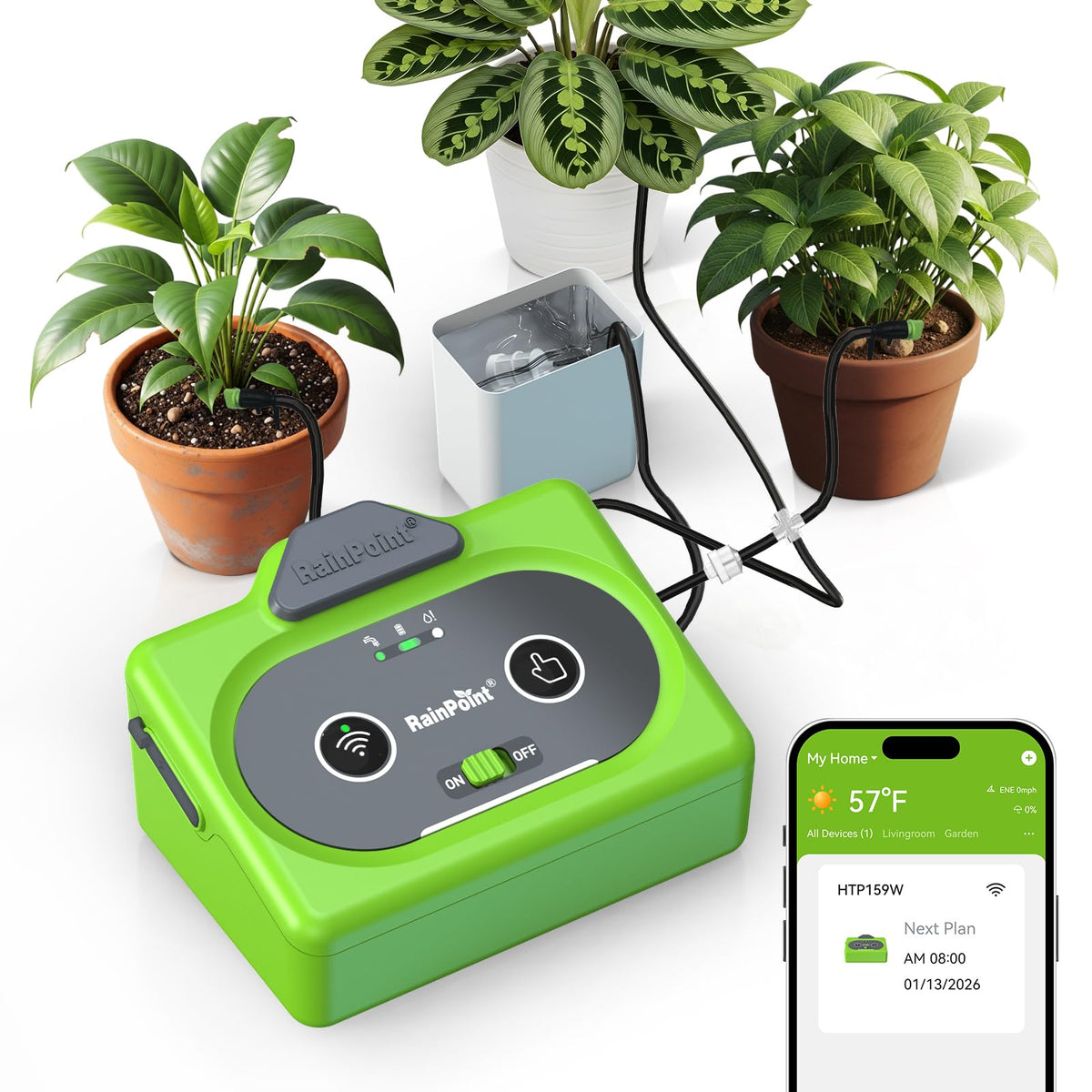 Direct WiFi Connection Smart Auto Plant Waterer Indoor Drip