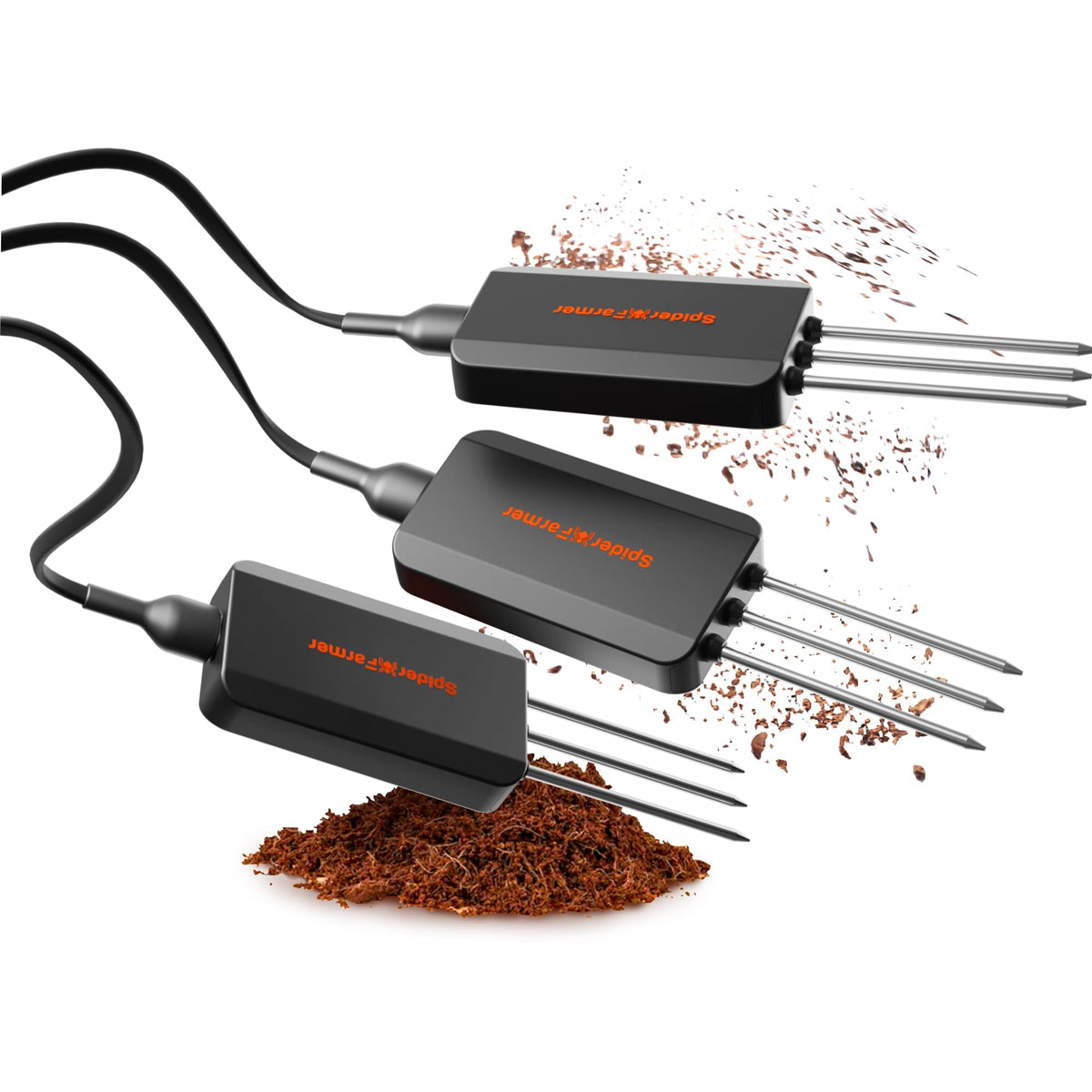 Farmer GGS 3 in 1 Soil Sensor Pro 3Pcs for Indoor Garden