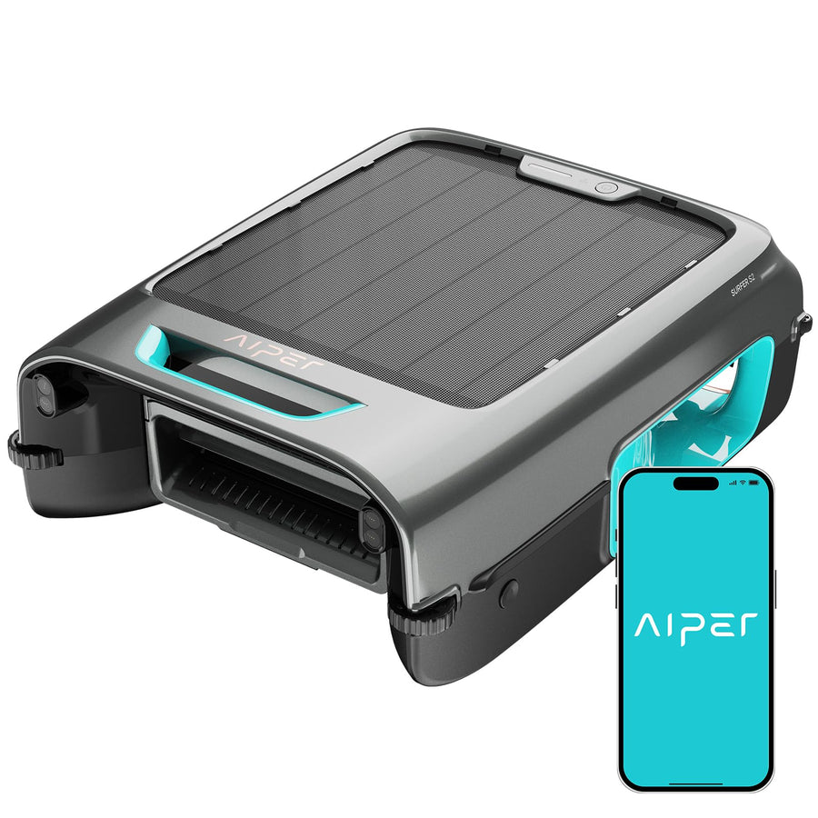 EcoSurfer S2 24/7 Solar Pool Skimmer Robot with App Support