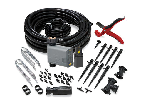 69600 Shrub and Flower Bed Drip Irrigation Kit with B-hyve