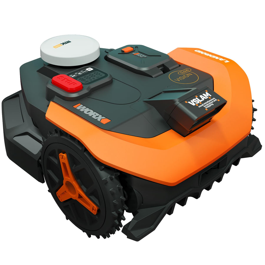 Robot Lawn Mower for 1/2 Acre, No Perimeter Wire