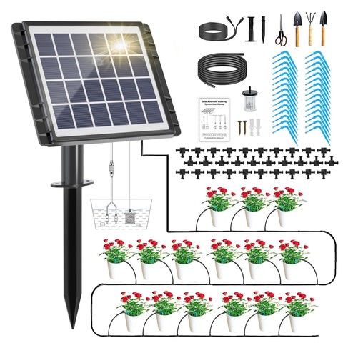 82FT Solar Drip Irrigation System Kit