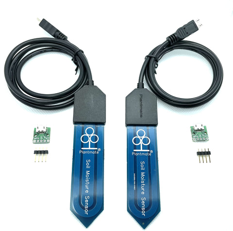Soil Moisture Sensor 3.3V Compatible with Arduino (2-PAC)