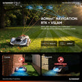X7 Plus Wireless AI Robot Lawn Mower l  1.5 Acre